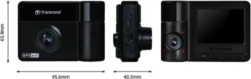 Vista 6 de Transcend Drivepro 550 Cámara de tablero de doble lente DashCam TS-DP550A-64G