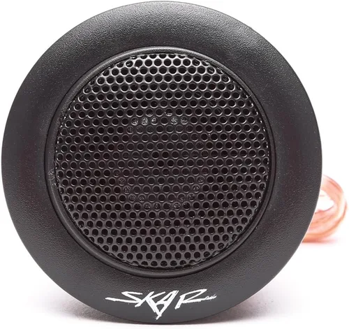 Vista 3 de Skar Audio TX-T - Tweeters de cúpula de seda de neodimio de 1 pulgada, 240 W, potencia máxima, par