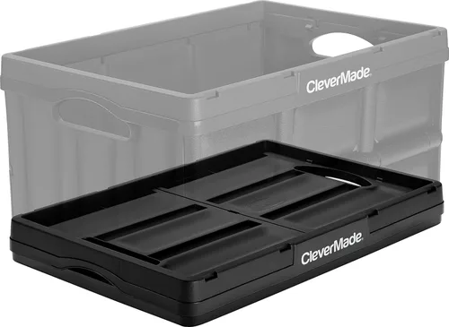 Vista 2 de Contenedor para almacenamiento plegable CleverCrates, de CleverMade
