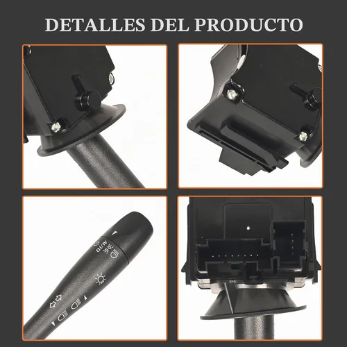 Vista 2 de Interruptor de señal de giro y palanca intermitente compatible con 2004-2012 Chevy Malibu 2007-2010 Pontiac G6 2007-2009 Saturn Aura Interruptor