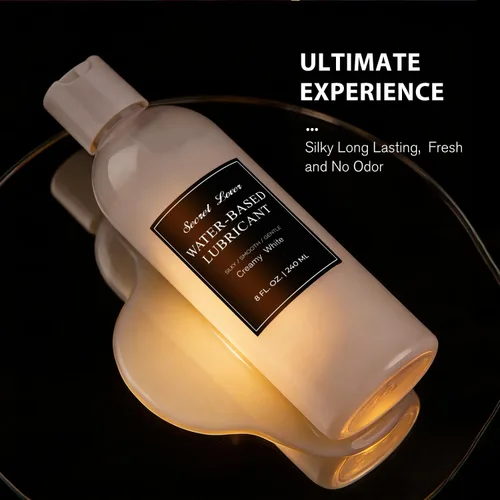 Vista 3 de Secret Lover Lubricante de Semen Sintético a Base de Agua, Lubricante Personal Suave de Larga Duración Espeso y Cremoso para Mujeres y Hombres