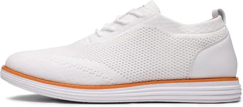 Vista 2 de Bruno Marc Zapatillas de malla para hombre Oxfords ligeras