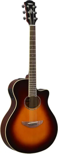 Vista 8 de [Usado] Yamaha APX600 BL - Guitarra acústica-eléctrica de cuerpo delgado, color negro