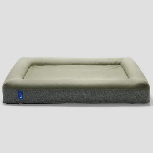 Vista 7 de Casper Cama para perro, espuma viscoelástica de felpa, pequeña, color azul