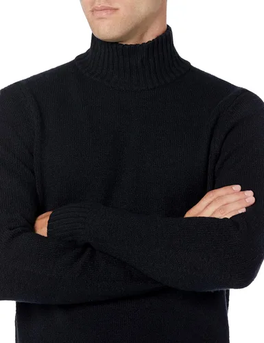 Vista 4 de Tienda Essentials - Suéter de cuello alto, manga larga y tacto suave para hombre