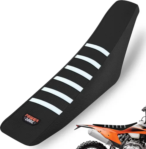 Vista 15 de Funda universal para asiento de motocicleta, agarre de goma antideslizante, costura suave para Yozma In10 CRF WR WRF RMZ YZF SXF EXC EXC XC SX CR