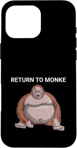 Vista 19 de Reject Humanity Return to Monkey Uh Oh Stinky Funny Monke Case for iPhone 17