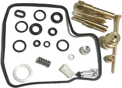 Vista 2 de Juego de 2 reconstrucción de carburador compatible con Honda VT750C Shadow ACE Deluxe 1998-2003 motocicleta Carburador sustituye reemplazo
