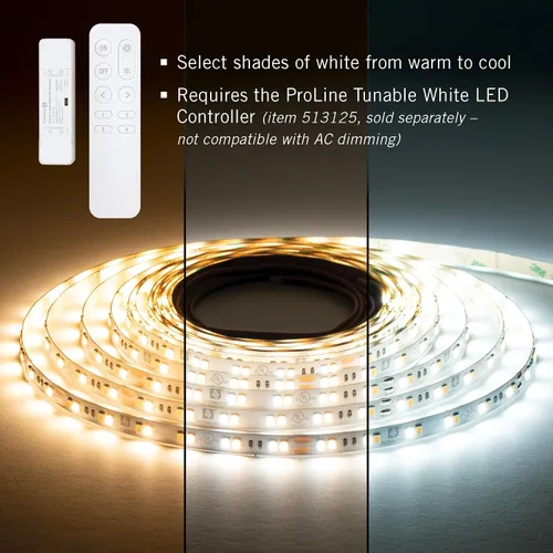 Vista 3 de Armacost Lighting RibbonFlex Pro CCT, 2.5M, 2700k-5000K, 24V 165210
