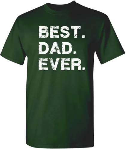 Vista 13 de Feelin Good Tees El mejor regalo de papá para papá, camiseta gráfica divertida del Día del Padre "Best Dad Ever" Camisetas gráficas novedosas