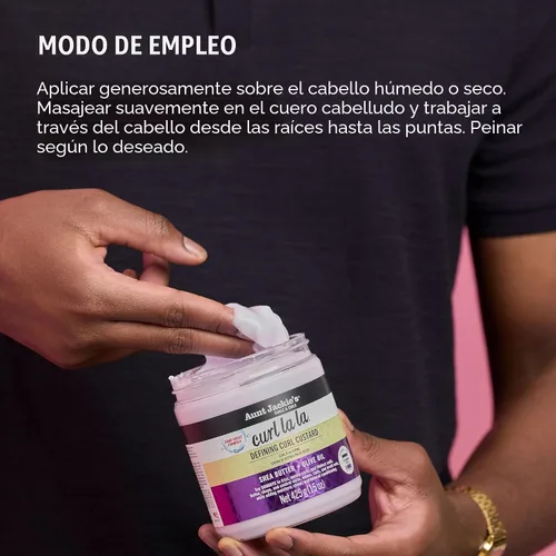 Vista 7 de Crema para definición de rizos Curl La La de Aunt Jackie, 15 oz