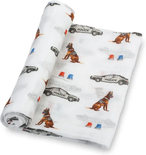 Vista 9 de LollyBanks Manta de Envolver, Manta de Bebé 100% Algodón, Manta de Envolver de Muselina Suave 47 x 47 Pulgadas, Manta de Bebé Neutra para Niños