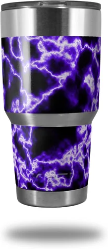 Vista 5 de Calcomanía para Yeti Tumbler Rambler 30 oz Electrify (TUMBLER NO INCLUIDO), Azul