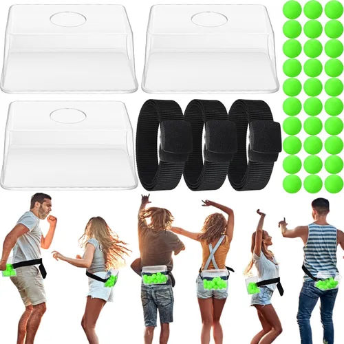 Vista 13 de Vinsot 3 juegos de baby shower para la novia, juego de baby shower más divertido, pelotas interactivas que se agitan para niño o niña, juego