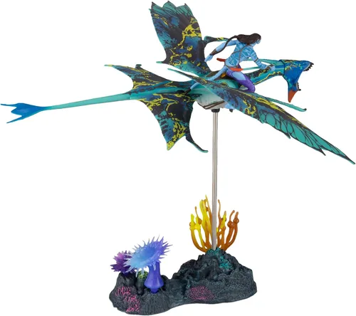 Vista 3 de McFarlane Toys Avatar: El Camino del Agua - Banshee Rider Neytiri