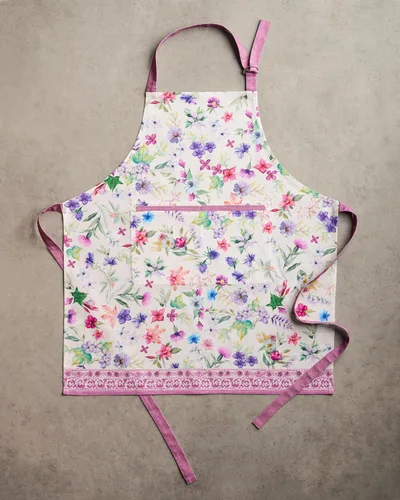 Vista 904 de Maison d' Hermine Delantales para mujer con bolsillo, 100% algodón (27.50 x 31.50 pulgadas)
