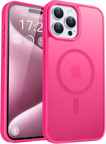 Vista 116 de Funda para teléfono Google Pixel 9 Pro XL, Compatible con Magnético, Protección contra Caídas de Grado Militar Translúcida Mate Resistente a Golpes