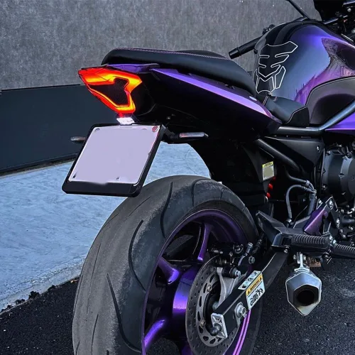 Vista 7 de Luz Trasera de Freno de Motocicleta con Señales de Giro LED de Reemplazo para Yamaha YZF R3 R25 Y15ZR MT07 FZ07 LC150
