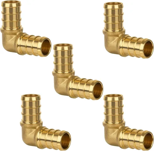 Vista 14 de Acoplamiento Pex de 1/2", Accesorios Pex, Accesorios de Engaste de Latón de Alta Resistencia para Tubos PEX con Construcción Resistente a Fugas