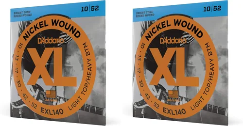 Vista 21 de D'Addario XL EXL157 - Cuerdas de níquel para guitarra eléctrica de 6 cuerdas, entonación perfecta, sensación consistente, durabilidad fiable