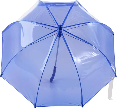 Vista 7 de Totes- Paraguas de burbujas transparente para niños con mango de fácil agarre), 2236-BLU