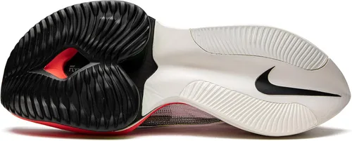 Vista 5 de Nike Air Zoom Alphafly Next% FK DJ5455 100 para hombre, talla 15 blanconegro, BlancoNegro, 15