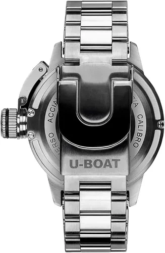 Vista 2 de Sommerso Reloj analógico automático para hombre con pulsera de acero inoxidable 9007AMT, plateado, Moderno