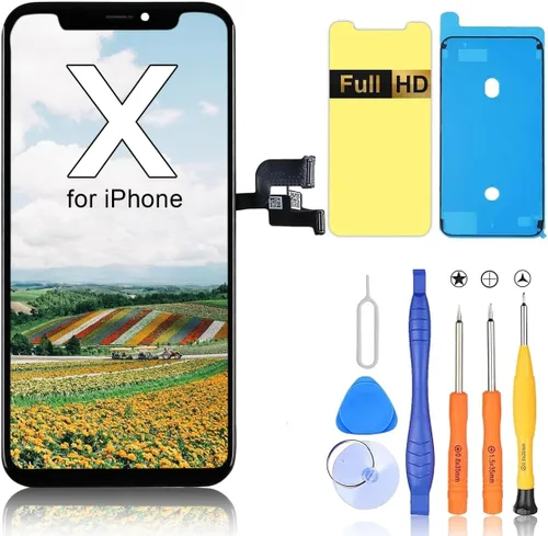 Vista 16 de Ayake Reemplazo de pantalla para iPhone 12 Mini, pantalla LCD FHD de 5.4 pulgadas y digitalizador táctil, True Tone programable, Face ID permanece