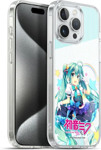 Vista 25 de Head Case Designs Licencia Oficial Hatsune Miku Gráficos Lindos Carcasa de Gel [Protección de Grado Militar] Compatible con Apple iPhone 7