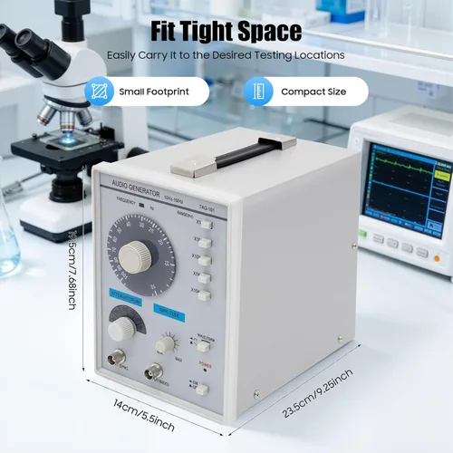 Vista 4 de Generador de señal, 10Hz-1MHz de baja frecuencia ajustable con alta