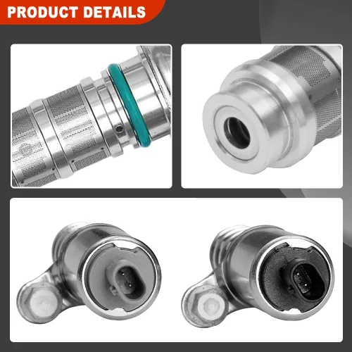 Vista 5 de HY-SPEED Actuador de Posición del Árbol de Levas de Admisión y Escape Solenoide de Sincronización Variable de Válvulas VVT Compatible con 2013-2017