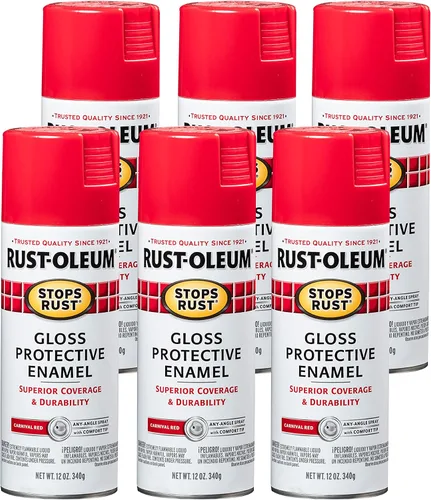 Vista 81 de Rust-Oleum 7776830 - Pintura en aerosol para prevención del óxido, 12 onzas, negro plano