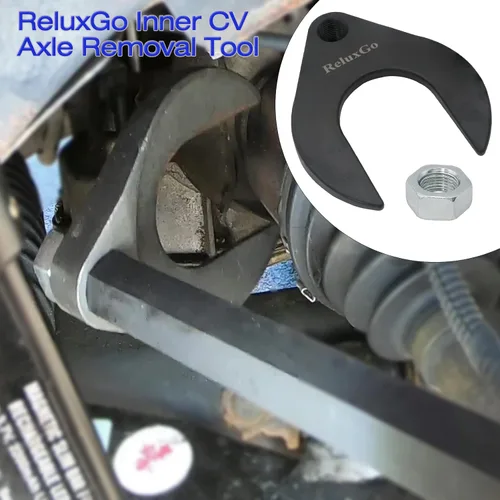Vista 3 de Herramienta de extracción de eje CV interno ReluxGo de 48 mm con tuerca, accesorio de polea de eje de transmisión delantero, se ajusta a martillos