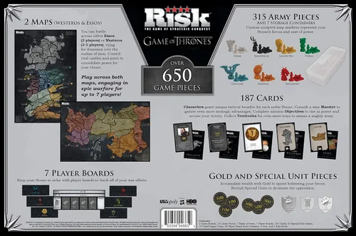 Vista 6 de Risk: Juego de mesa de Juego de tronos (versión en inglés)