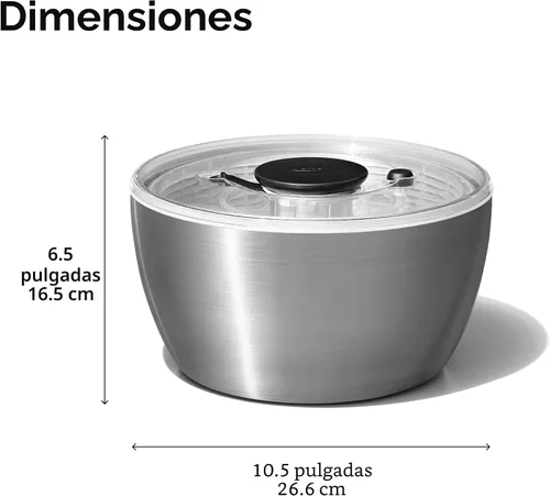 Vista 9 de OXO Steel - Centrifugador de ensalada