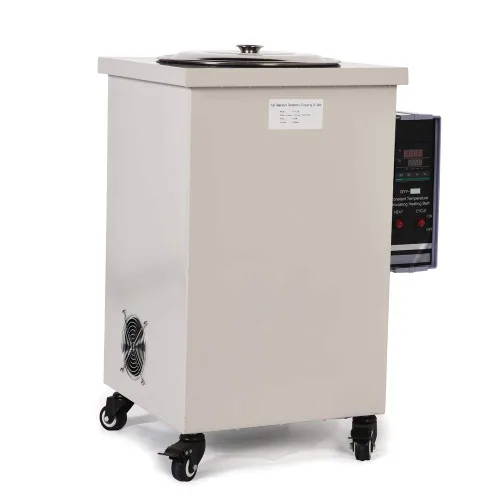 Vista 4 de HNZXIB baño de agua de circulación de alta temperatura 5L/aceite para el reactor de cristal de doble capa