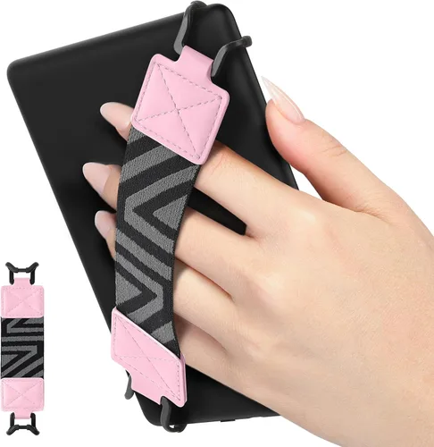 Vista 10 de MoKo Correa de mano de seguridad para tablet Kindle eReaderFire de 6 a 8 pulgadas, Kindle/Kobo/Voyaga/Lenovo/Sony E-Book Tablet, correa de mano