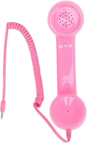 Vista 5 de Teléfono retro de 0.138 in, micrófono para teléfono celular, micrófono para teléfono móvil, receptor de teléfono celular Mini receptor de mano