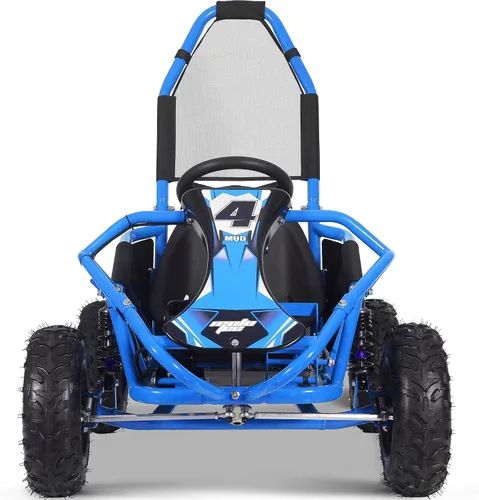 Vista 4 de MotoTec Mud Monster Kids Electric 48v 1000w Go Kart Full Suspension