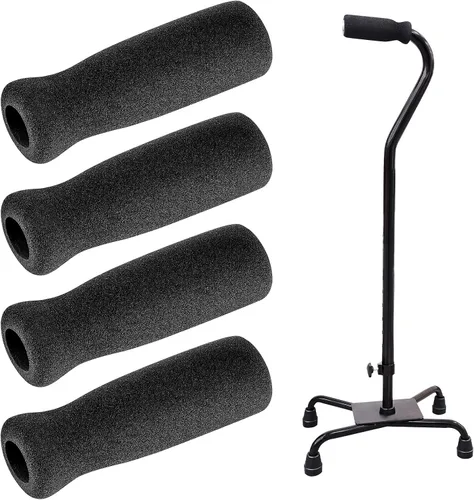 Vista 7 de Cane Grip - Mango de repuesto para caña de caña, mango de espuma de repuesto para bastón de caminar, mango de espuma para manillar de bicicleta