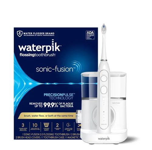 Vista 10 de Waterpik Sonic - Cepillo de dientes e irrigador dental profesional Fusion