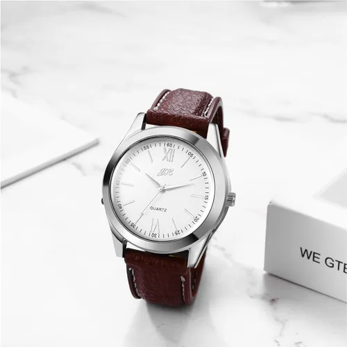 Vista 5 de JewelryWe Reloj de pulsera de cuarzo para hombre, con carga USB, resistente al viento, para Navidad