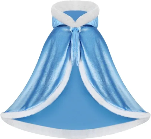 Vista 2 de Disfraz de capa con escondite para niñas pequeñas para capas de princesa