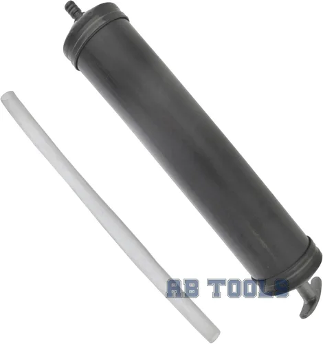 Vista 7 de AB Tools Pistola de bomba de jeringa de mano de transferencia de vacío de succión de fluido de aceite con estructura metálica