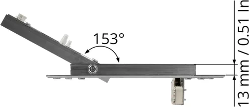 Vista 7 de Panel de acceso de aluminio para paneles de yeso de 6 x 6 pulgadas, puerta del eje de servicio, plomería, electricidad, calefacción, escotilla
