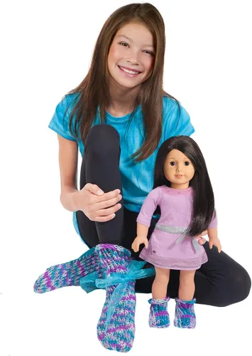 Vista 2 de American Girl Kit de tejer zapatillas