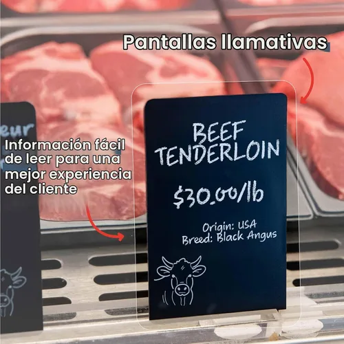 Vista 6 de Etiqueta de precio - Paquete de impresión de etiquetas de precio de acceso - Etiqueta de precio personalizable lavable resistente - Impresión rápida