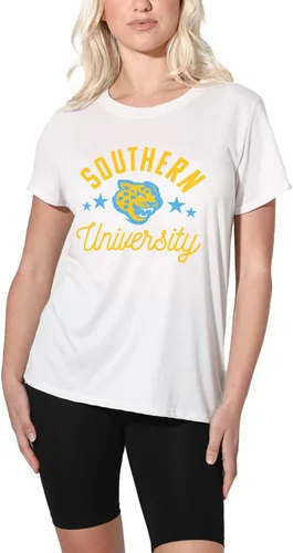 Vista 73 de Colección oficial de camisetas sueltas para mujer, color blanco