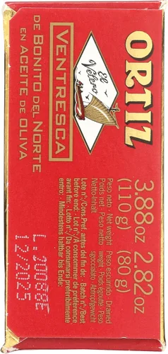 Vista 6 de Ortiz Ventresca atún blanco en aceite, 4 oz