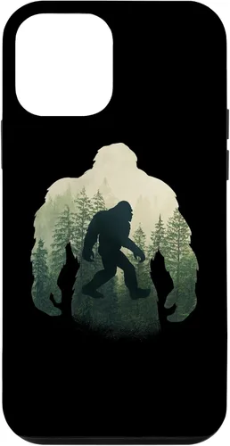 Vista 16 de Sasquatch Yeti Figure Nature Double Exposure Bigfoot Case for iPhone 17